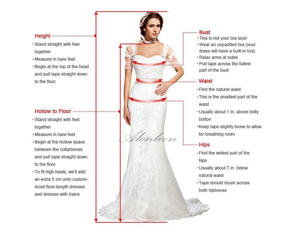 Alonlivn Elegant Silky Lace Of V-Neck Full Sleeve A Line Wedding Dress/ESTIMATED DELIVERY TIME 35 DAYS