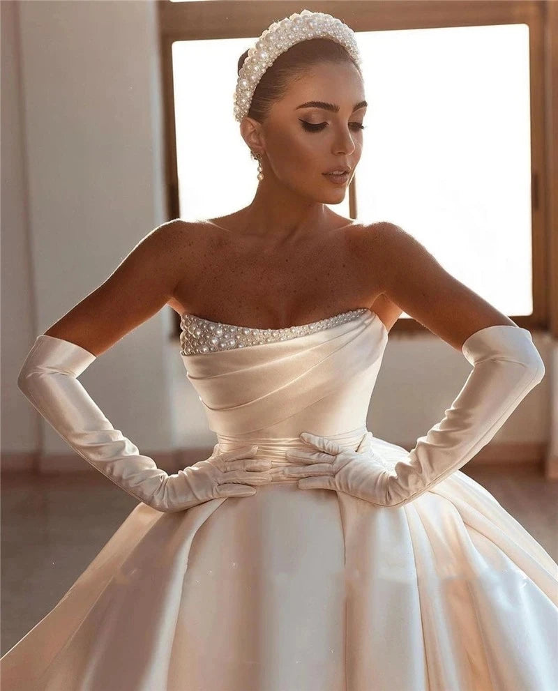 Gorgeous Women's Wedding Dresses Off Shoulder Princess/ ESTIMATED DELIVERY TIME 31 DAYS